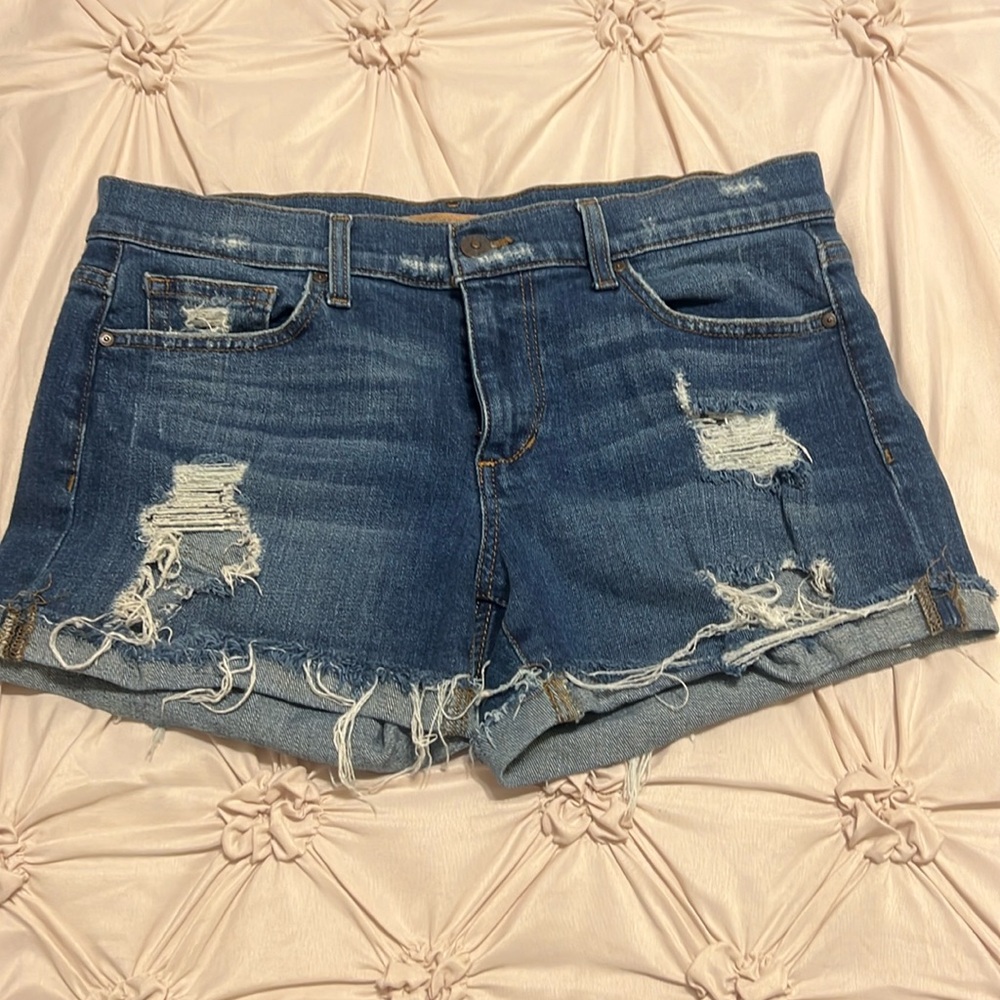 Joes jeans distressed shorts